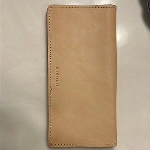 Nisolo Tan Leather Wallet